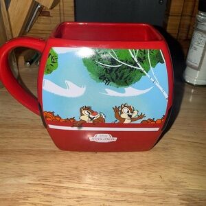 Disney parks skyliner chip n dale Mickey cup